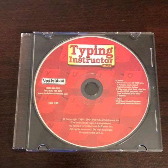 Typing Instructor Deluxe 2004 - Picture 1 of 4